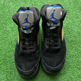 Jordan Racer Blue 5s Size 9.5