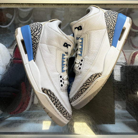 Jordan UNC 3s Size 8.5