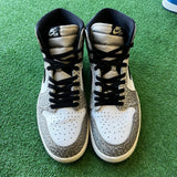 Jordan White Cement 1s Size 12