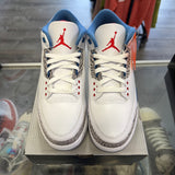 Jordan True Blue 3s Size 10
