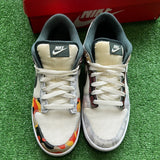 Nike Multi Camo Low Dunk Size 9.5