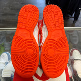 Nike Paisley Pack Orange Low Dunks Size 9W/7.5M