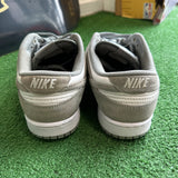 Nike White Light Pumice Low Dunk (Missing Insoles) Size 9.5