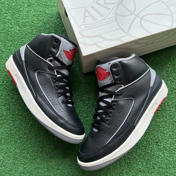 Jordan Black Cement 2s Size 9.5