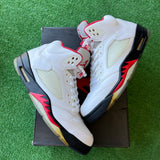Jordan Fire Red 5s Size 12