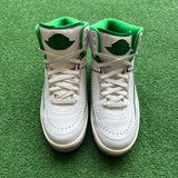 Jordan Lucky Green 2s Size 9.5