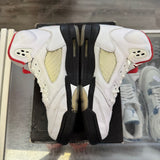 Jordan Fire Red 5s Size 5Y