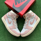 Jordan Washed Pink 1s Size 8.5W/7M