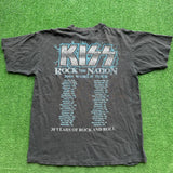 Vintage Kiss Tee Size L