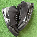 Jordan Black Cat 3s Size 8