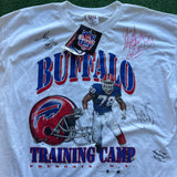 Vintage Buffalo Bills Autographed Training Camp Tee Size XL