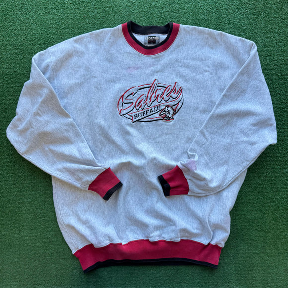 Vintage Buffalo Sabres Crewneck Size XXL