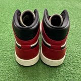 Jordan Chicago Black Toe Mid 1s Size 9