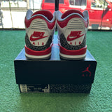 Jordan Fire Red 3s Size 5Y