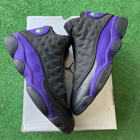 Jordan Court Purple 13s Size 14