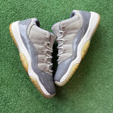 Jordan Cool Grey low 11s Size 7Y