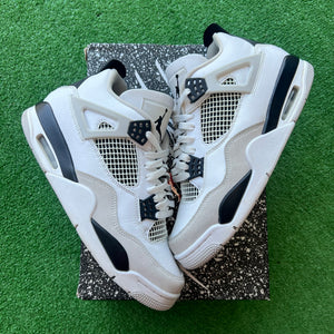 Jordan Military Black 4s Size 8.5