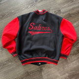 Vintage Buffalo Sabres Varsity Jacket Size L