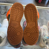 Nike Safety Orange High Dunks Size 6Y