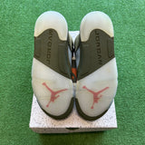 Jordan Olive 5s Size 9