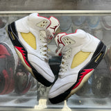 Jordan Fire Red 5s Size 8