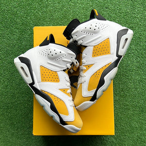 Jordan Yellow Ochre 6s Size 8.5