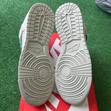 Nike First Use Sail High Dunks Size 9.5
