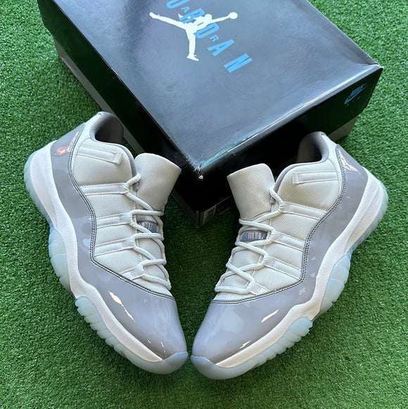 Jordan Cement Grey Low 11s Size 13
