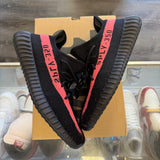 Yeezy Core Black Red 350 V2s Size 12