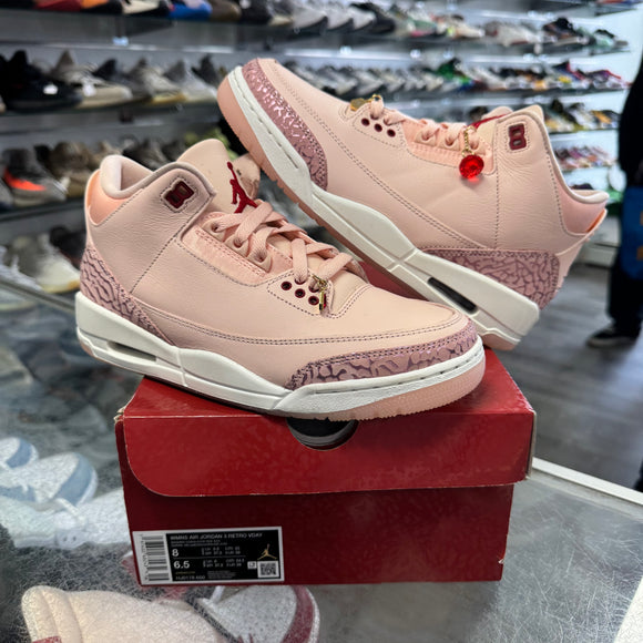 Jordan Valentines Day 3s Size 8W/6.5M