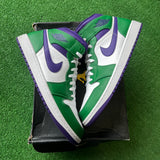 Jordan Incredible Hulk Mid 1s Size 12