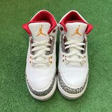 Jordan Cardinal 3s Size 6Y