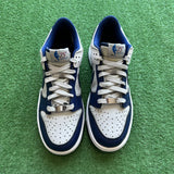 Nike NBA 75th Anniversary Nets Low Dunk Size 7Y