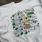 Vintage Buffalo Landmarks Crewneck Size L