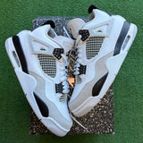 Jordan Military Black 4s Size 9
