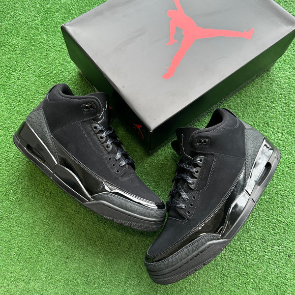 Jordan Black Cat 3s Size 13