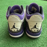 Jordan Dark Iris 3s Size 9