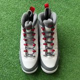 Jordan Fire Red 9s Size 7Y