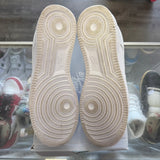 Nike White Low Air Force 1s Size 12