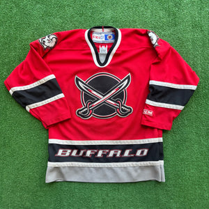 Vintage Buffalo Sabres Ryan Miller Size Youth L/XL