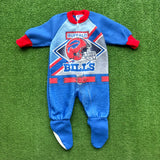 Vintage Buffalo Bills Baby Onesie Size 1