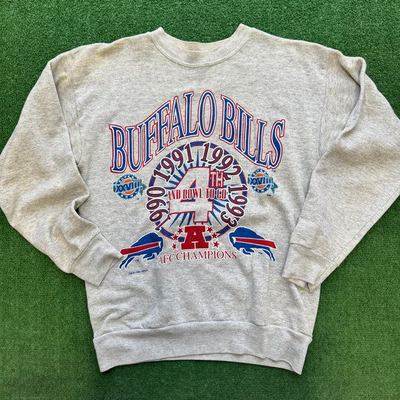 Vintage Buffalo Bills Crewneck Size M