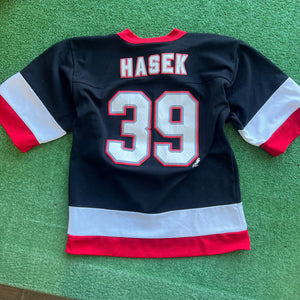 Vintage Buffalo Sabres Dominik Hasek Youth Jersey Size L 14/16