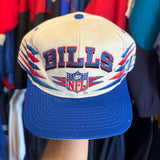 Vintage Buffalo Bills Logo Athletic Pro Line Diamond Cut Snapback Hat