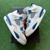 Jordan Military Blue 4s Size 8.5