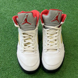 Jordan Fire Red 5s Size 12