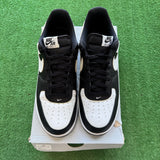 Nike Black White Air Force 1s Size 10.5