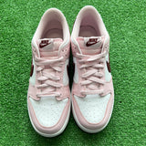 Nike Rose Pink Low Dunk Size 7Y