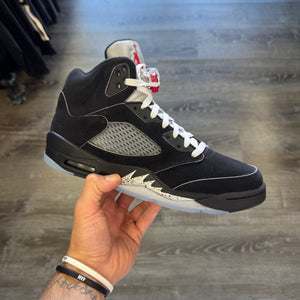 Jordan Black Metallic 5s Size 10