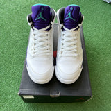 Jordan 2013 Grape 5s Size 9.5